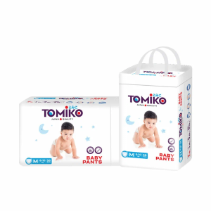 ТРУСИКИ ДЕТСКИЕ M (6-10 КГ) 58 ШТ. TOMIKO PREMIUM SOFT